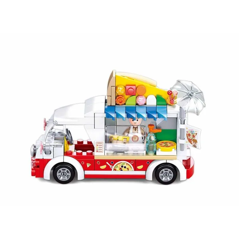 Sluban Girls Dream M38-B0993D Pizza vozidlo