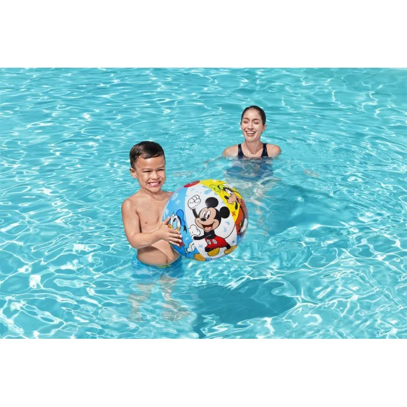 Lopta Bestway® 91098, Mickey&Friends, detská, nafukovacia, 510 mm