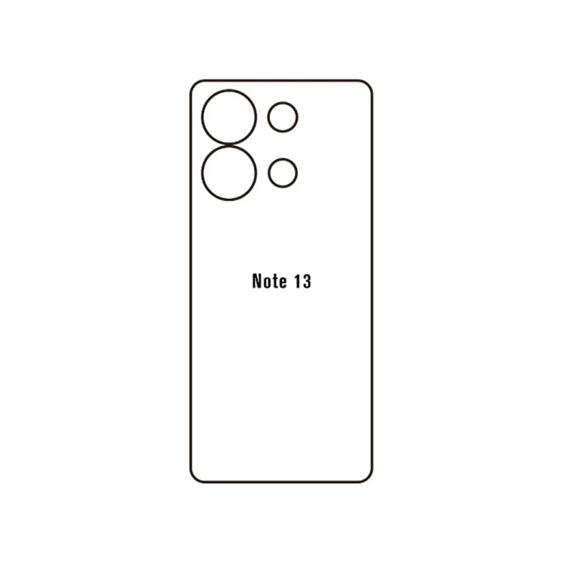 Ochranná fólia Sunshine Hydrogel pre Xiaomi Redmi Note 13 4G Variant:: predná matná