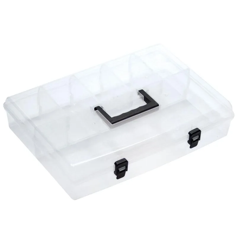 Kufríkový organizér UNIBOX NUN16, 6 priečok, 8,5×29,8×40 cm