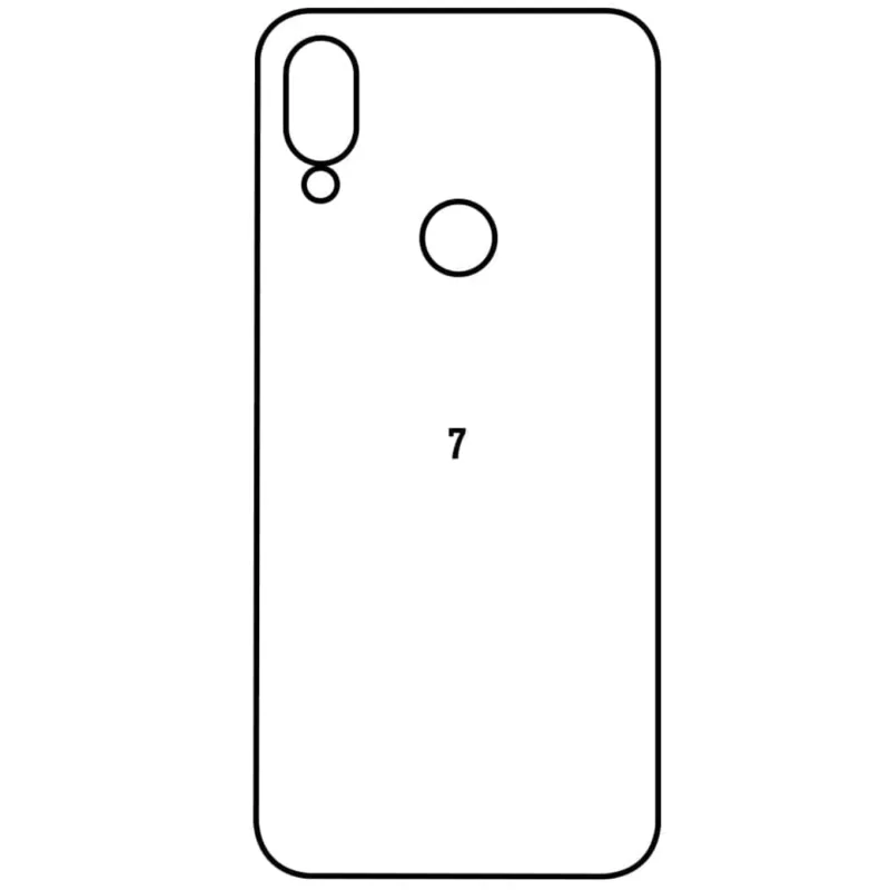 Ochranná fólia Sunshine Hydrogel pre Xiaomi Redmi 7 Variant:: predná čirá