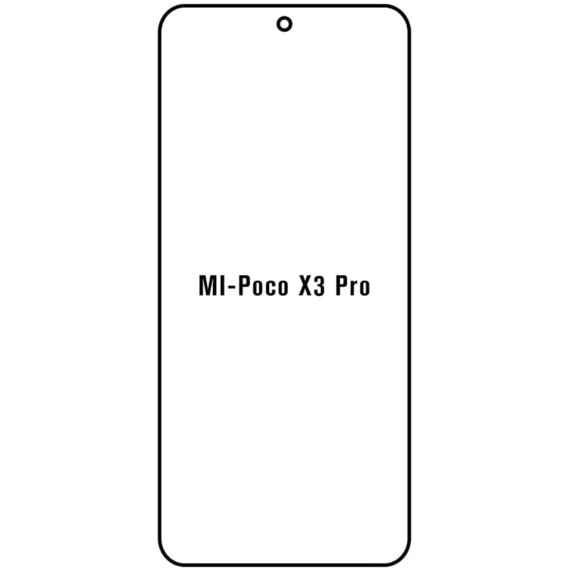 Ochranná fólia Sunshine Hydrogel pre Xiaomi Poco X3 Pro Variant:: predná čirá