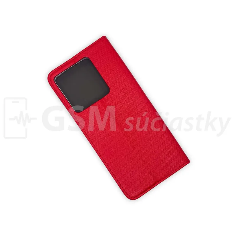 Smart Book Knižkové puzdro Xiaomi Redmi Note 13 Pro 5G, Červené