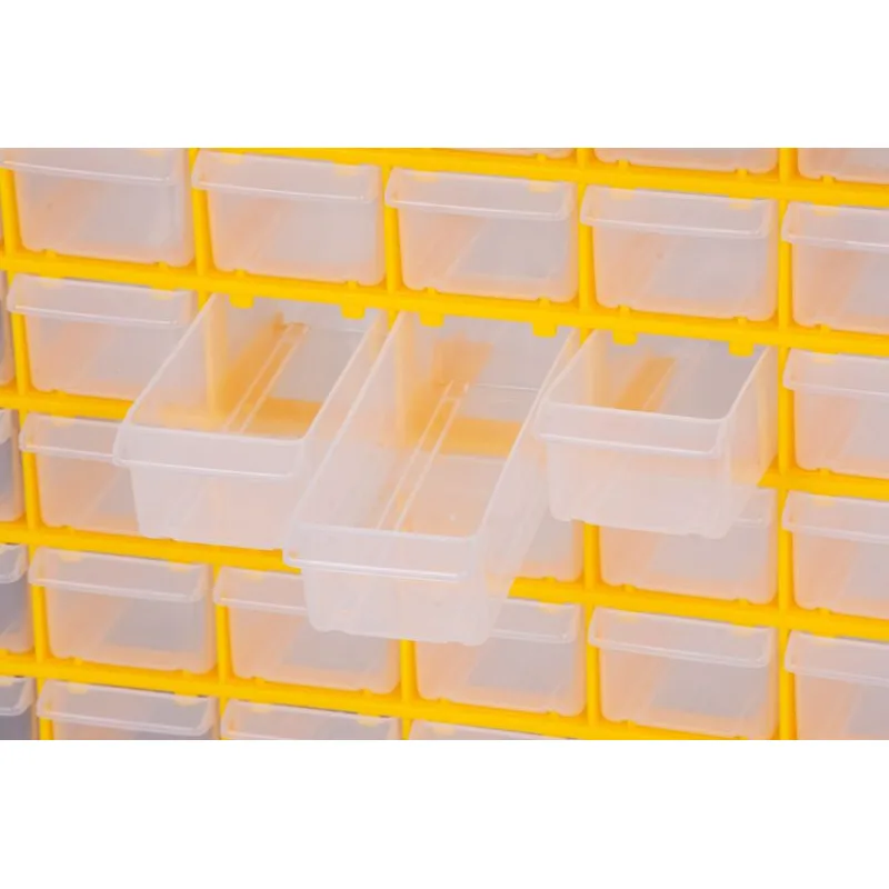 Organizér na stenu Strend Pro SBx3045-G, 64 zásuviek