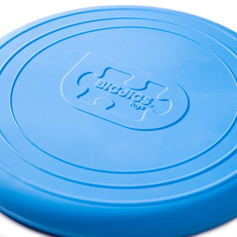 Bigjigs Toys Silikónové frisbee modré Ocean