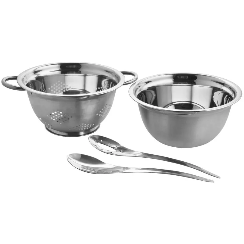 Šalátový set MagicHome, 24 cm, 4-dielny, nerezový