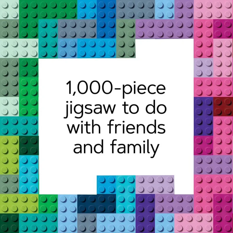 Chronicle Books Puzzle LEGO® Dúhové kocky 1000 dielikov