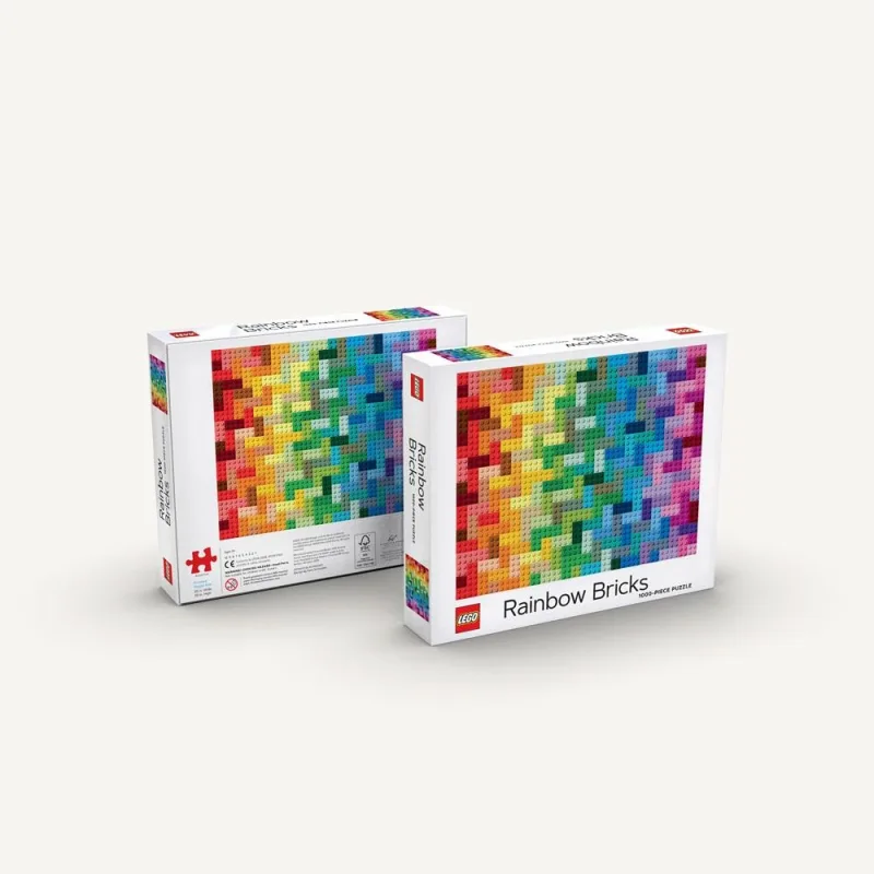 Chronicle Books Puzzle LEGO® Dúhové kocky 1000 dielikov