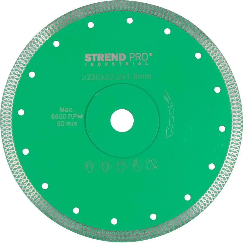 Diamantový kotúč Strend Pro Industrial, 230×22.2×1.8 mm, ultra tenký