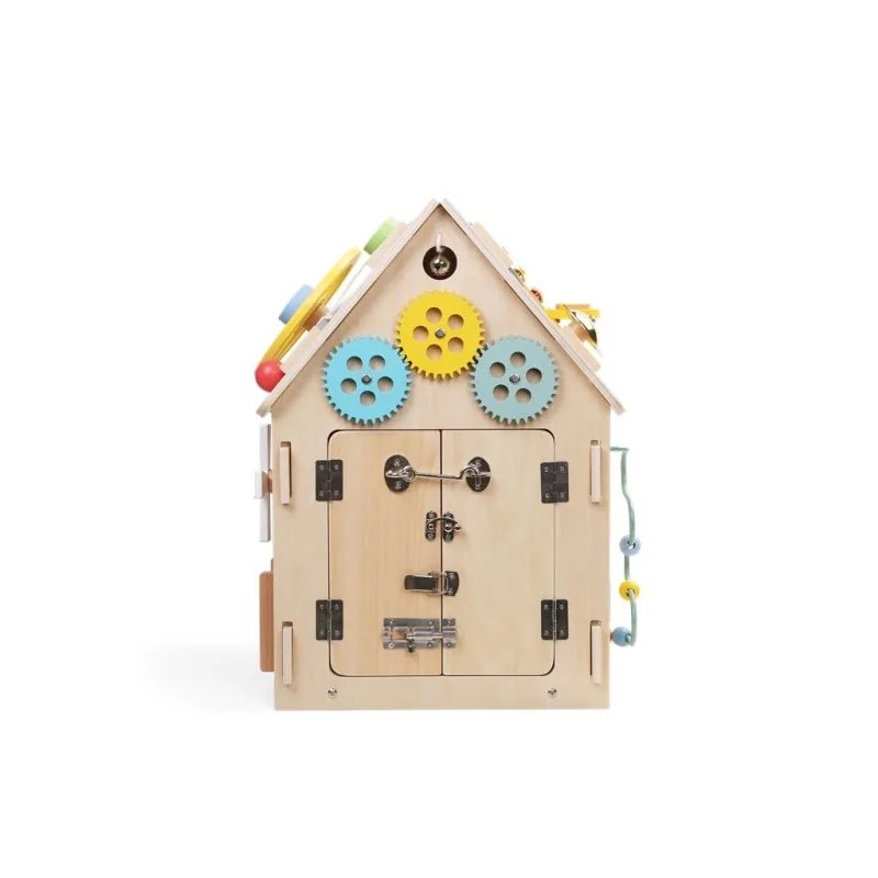 2Kids Toys Activity board Domček prírodný