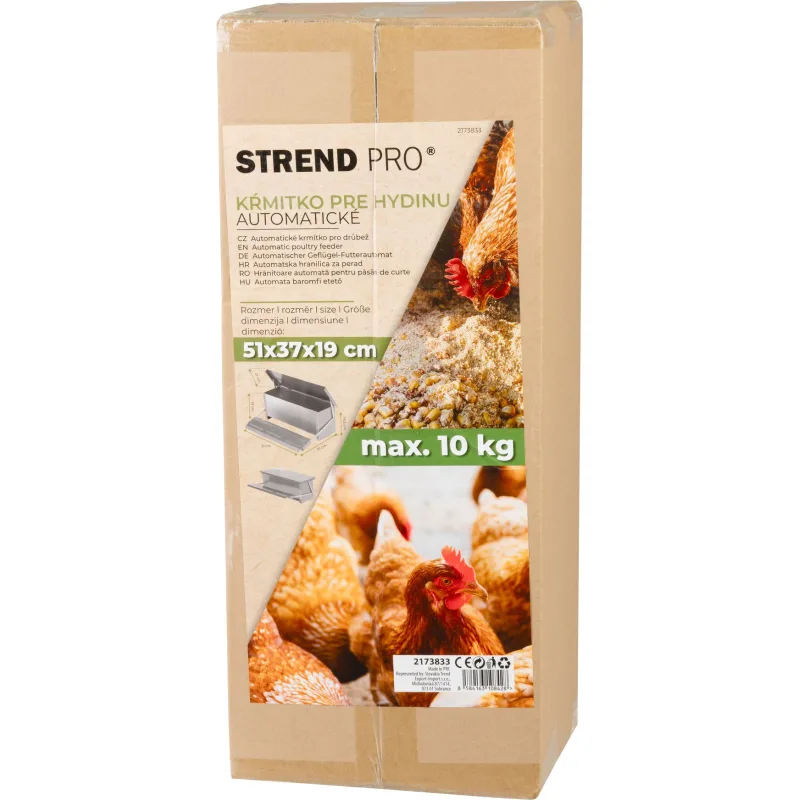 Kŕmitko Strend Pro, pre hydinu, automatické, nášľapné, max. 10 kg