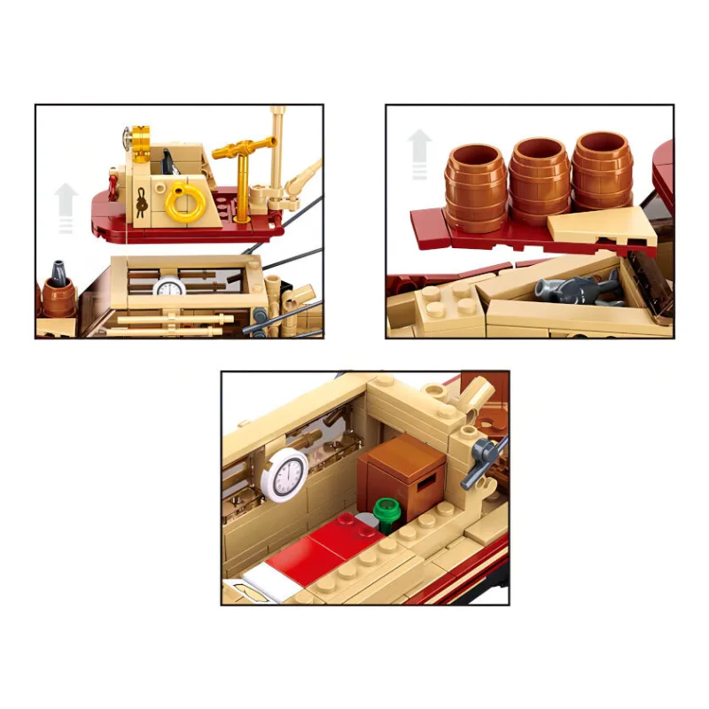 Sluban Model Bricks M38-B1118 Rybárska loď Catherine