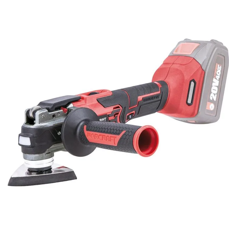 Nástroj Worcraft CMT-S20LiB, ShareSYS, 20V, Li-ion, multifunkčná brúska, Brushless