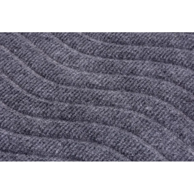 Rohožka pred dvere Waves – 40x60 cm, sivá