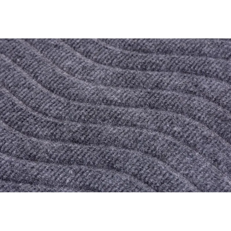 Rohožka pred dvere Waves – 40x60 cm, sivá
