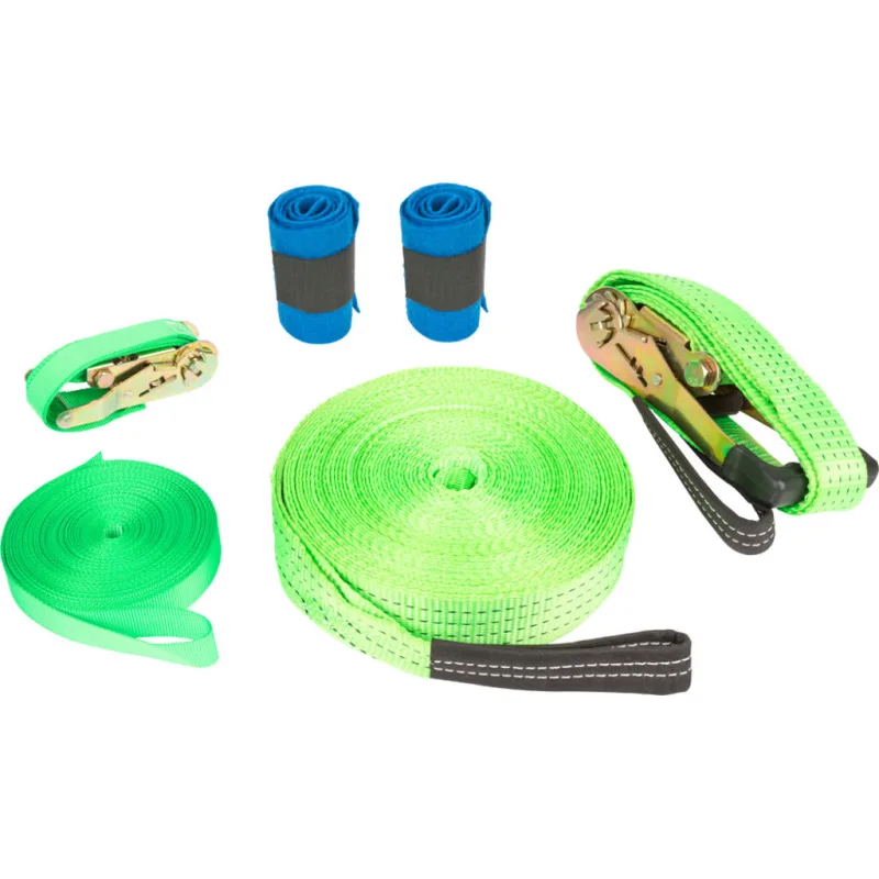 Slackline súprava (vrátane ochrany stromu)
