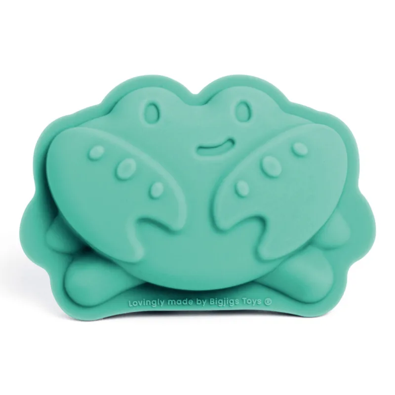 Bigjigs Toys Silikónové formičky zelené Eggshell
