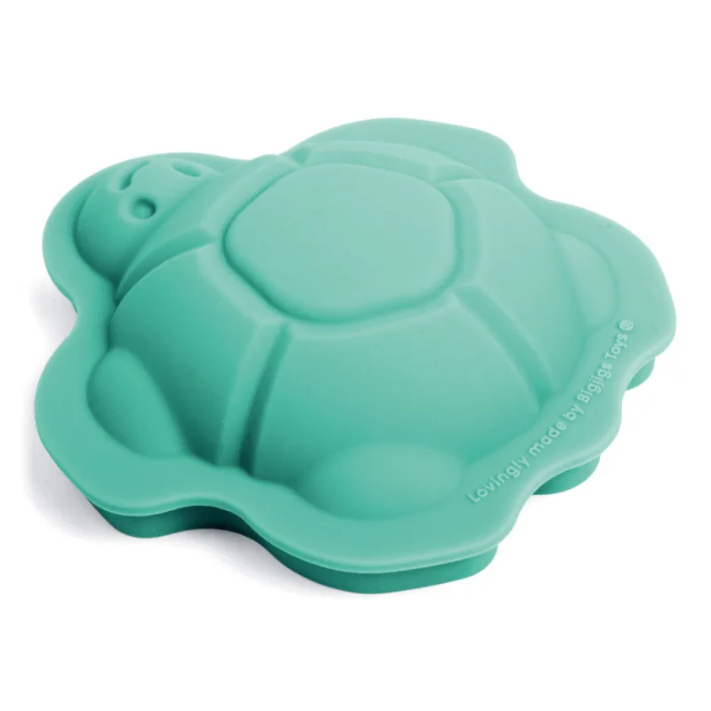 Bigjigs Toys Silikónové formičky zelené Eggshell