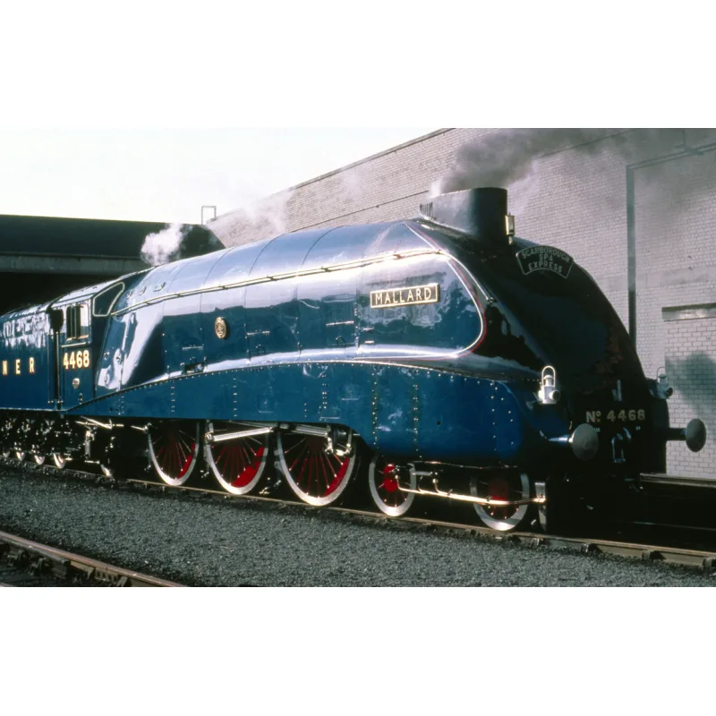 Bigjigs Rail Drevené vláčiky - Replika lokomotívy - Mallard