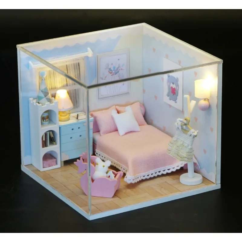 Dvěděti Miniatúra domčeka Izba snov