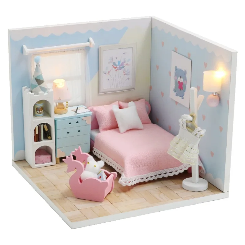 Dvěděti Miniatúra domčeka Izba snov