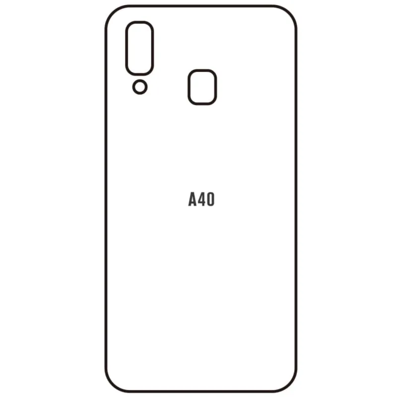 Ochranná fólia Sunshine Hydrogel pre Samsung Galaxy A40 (SM-A405) Variant:: zadná čirá
