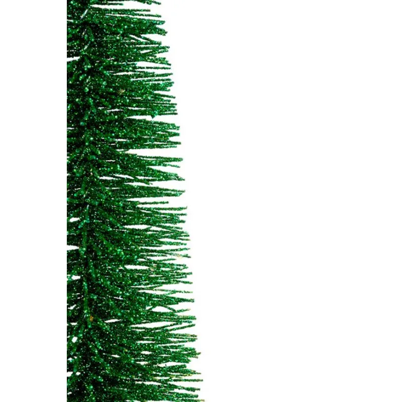 Vianočný stromček trblietavý s hviezdičkou, 30 cm