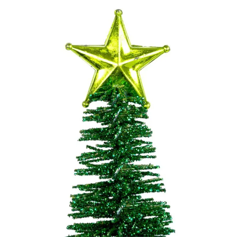 Vianočný stromček trblietavý s hviezdičkou, 30 cm