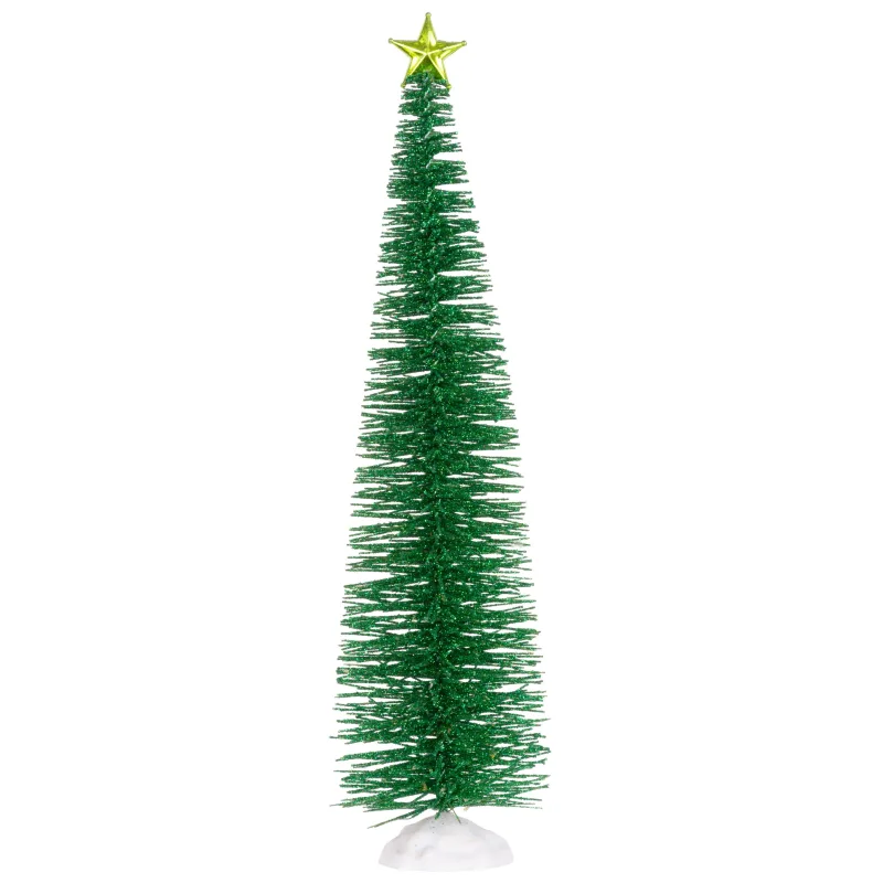 Vianočný stromček trblietavý s hviezdičkou, 30 cm