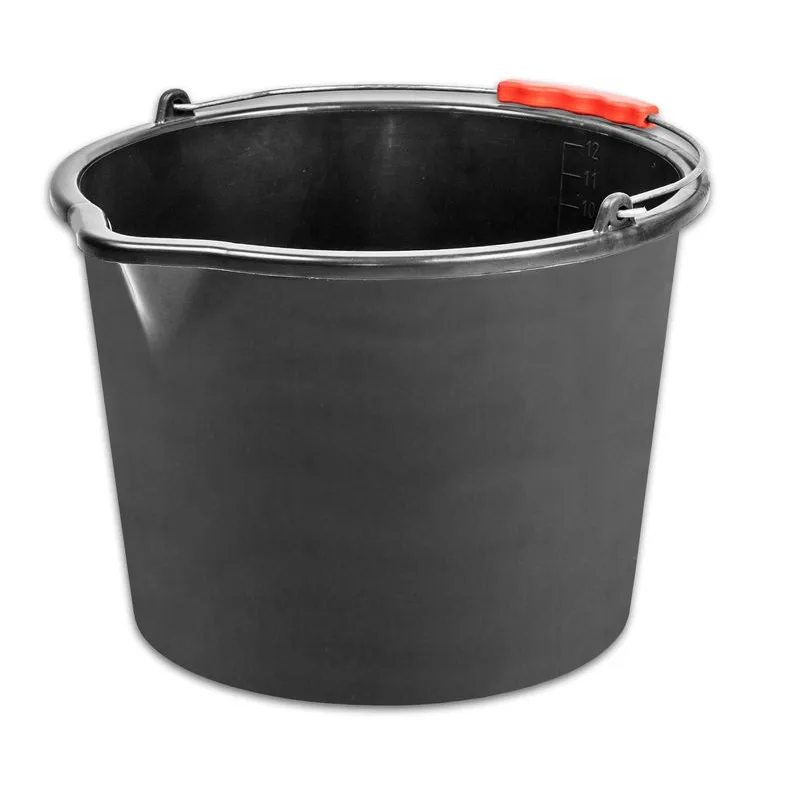 Stavebné vedro ReCycled 20 l, plastové, s plastovým úchytom a výlevkou