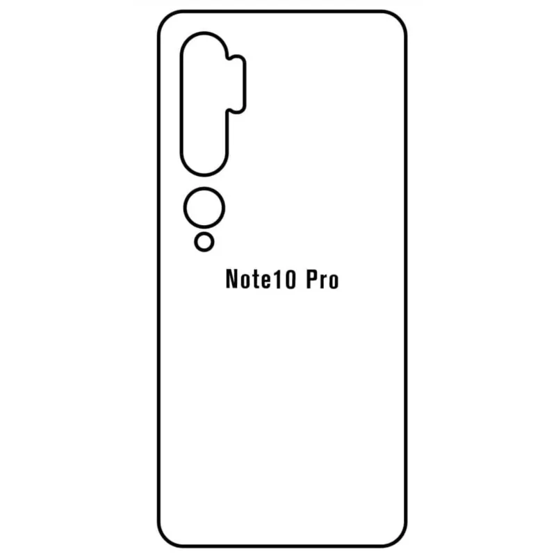 Ochranná fólia Sunshine Hydrogel pre Xiaomi Redmi Note 10 Pro Variant:: zadná matná