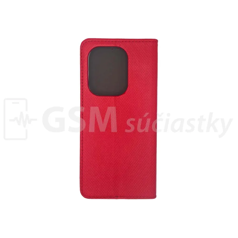Smart Book Knižkové puzdro Xiaomi Redmi Note 13 Pro 4G, Červené