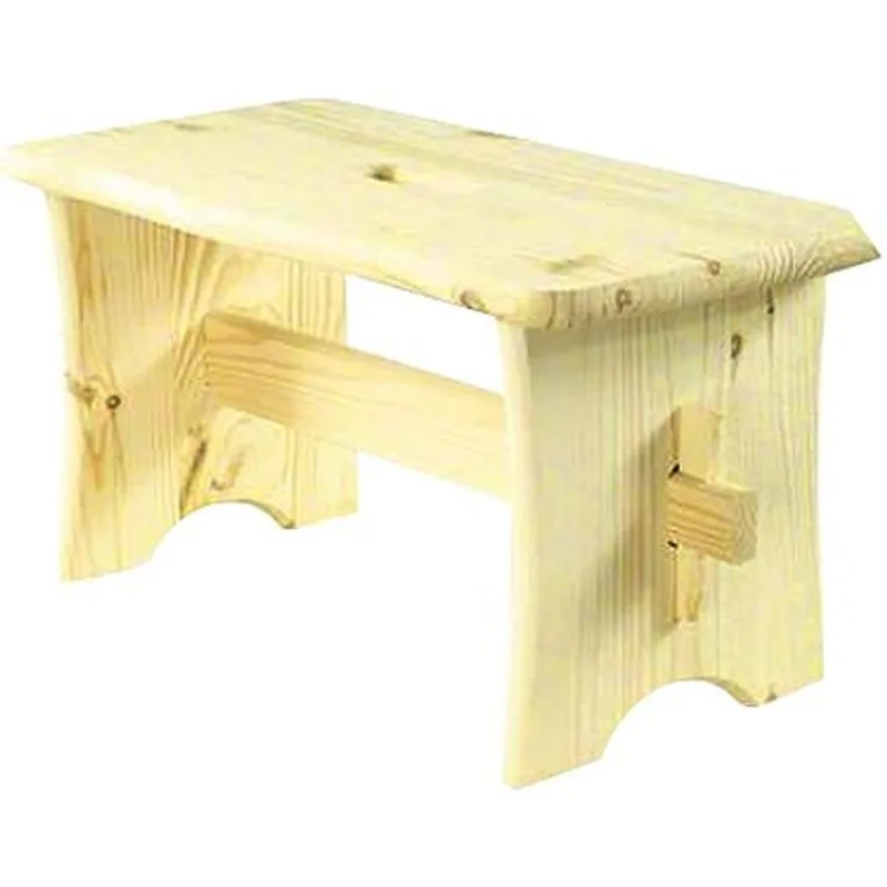 Drevená stolička 39x20x20 cm, hnedá