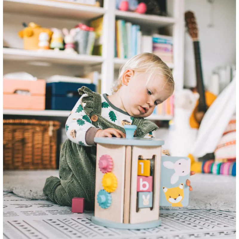 Bigjigs Toys Motorická hračka aktívny valec