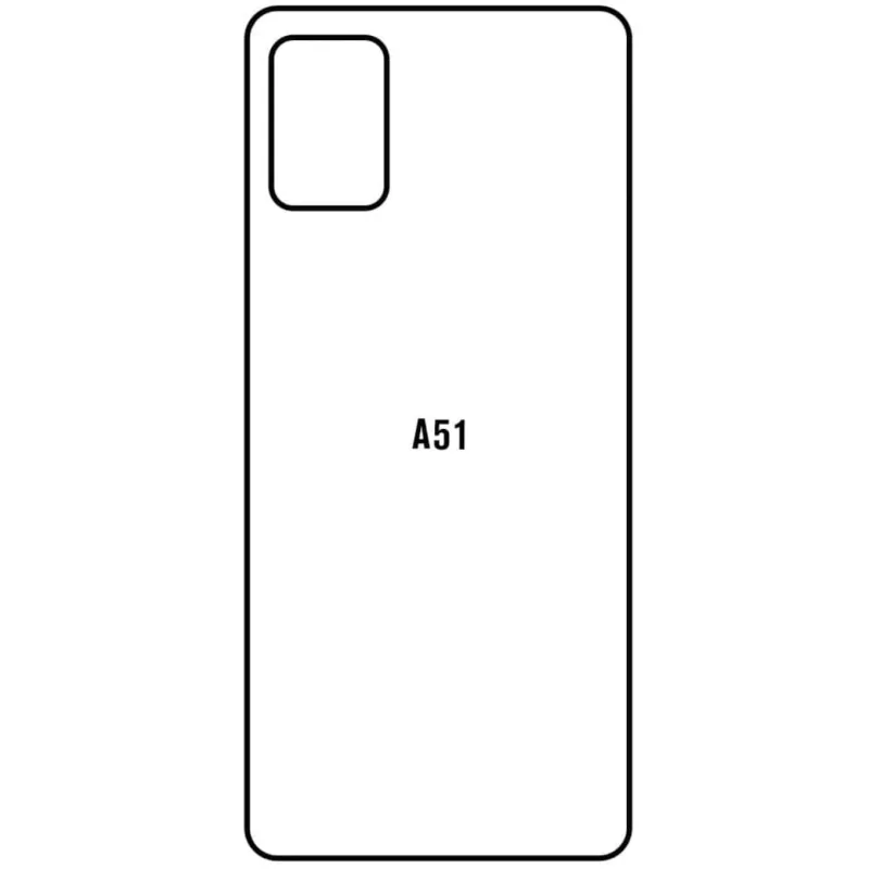 Ochranná fólia Sunshine Hydrogel pre Samsung Galaxy A51 (SM-A515) Variant:: zadná čirá