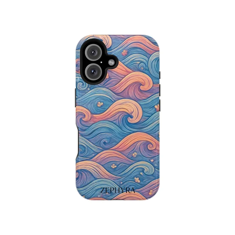 ZEPHYRA Sunset Waves - iPhone 16 Plus Kryt