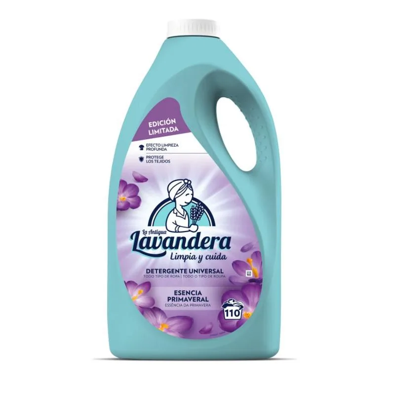 Prací gél Lavandera, vôňa jari, 4950 ml, 110 pracích dávok