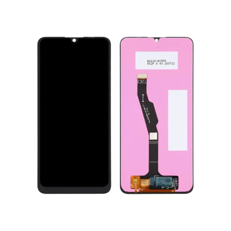 LCD Displej + Dotykové sklo Huawei Y6p Farba: Čierna