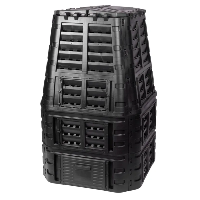 Kompostér ECO Multi 1000 lit., čierny, PE
