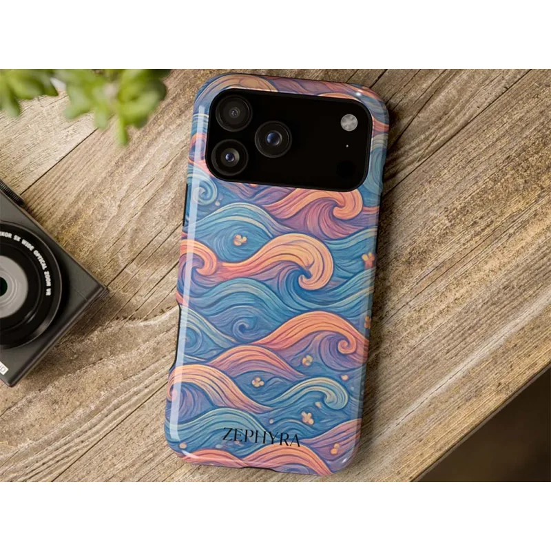 ZEPHYRA Sunset Waves - iPhone 17 Pro Max Kryt