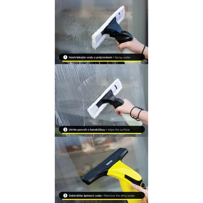 Čistič okien Strend Pro VAC-79W, 2000 mAh, 280 ml