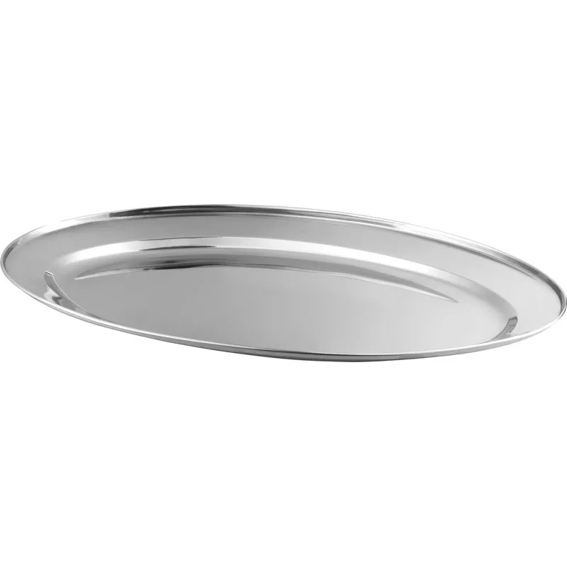 Servírovací podnos MagicHome EOT, 40 cm, nerezový, oválny