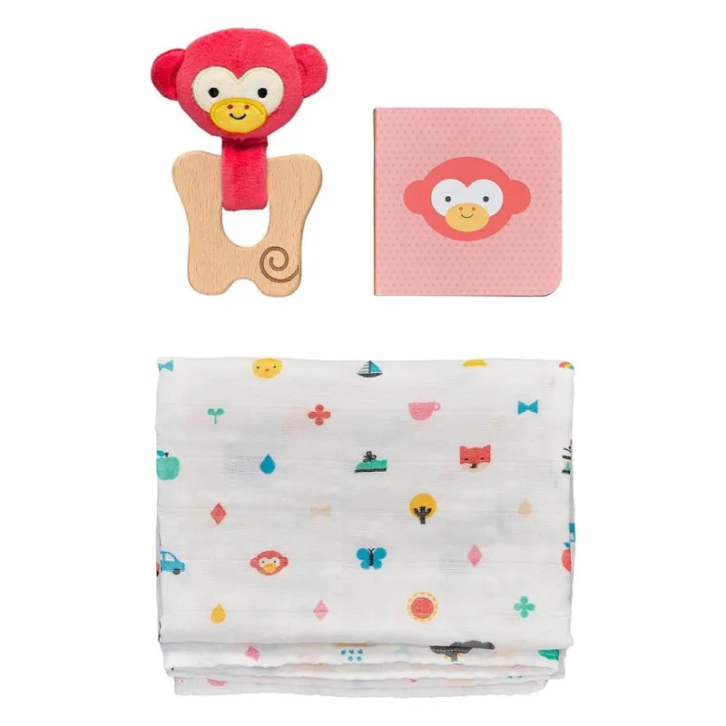 Petitcollage Darčekový set pre bábätká Opička