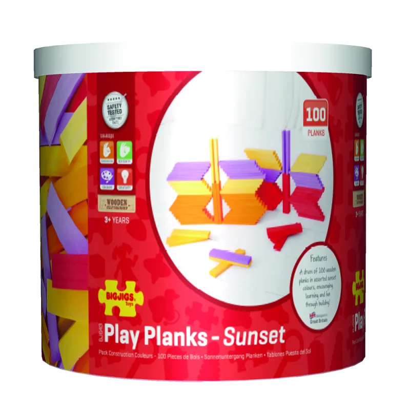 Bigjigs Toys Hracie dosky Západ slnka 100 dielov