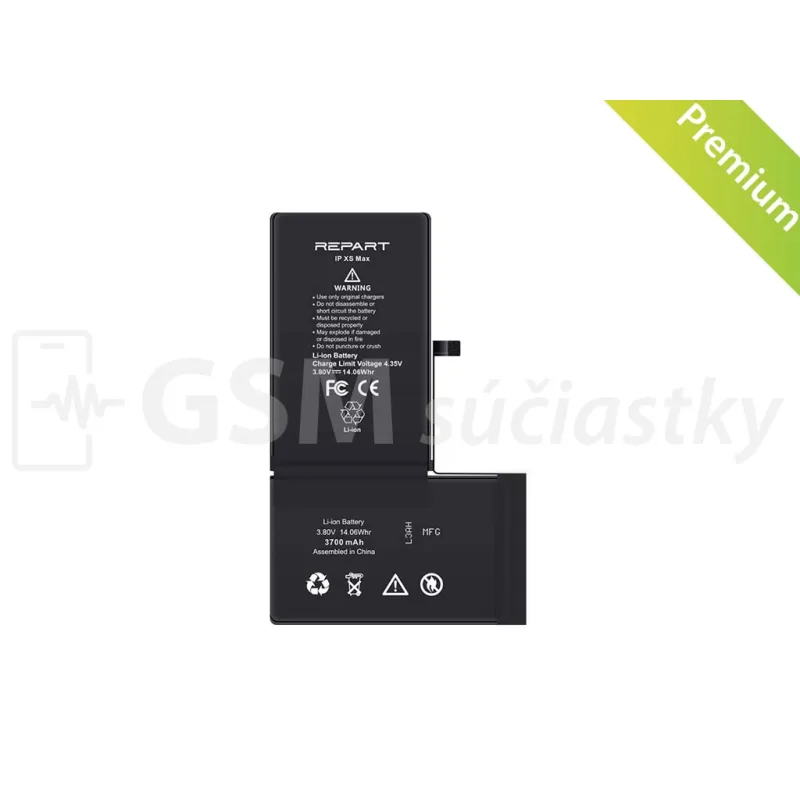 Batéria s vyššou kapacitou pre iPhone XS Max - 3700mAh