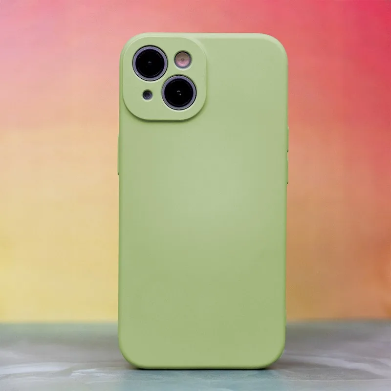 Soft Flex Silikónový kryt na mobil iPhone 14, Zelený
