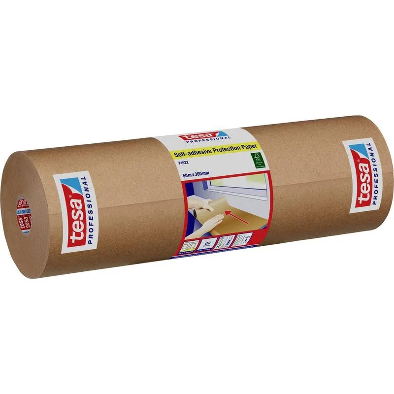 Papier Tesa®, 50 m x 30 cm, samolepiaci, ochranný papier