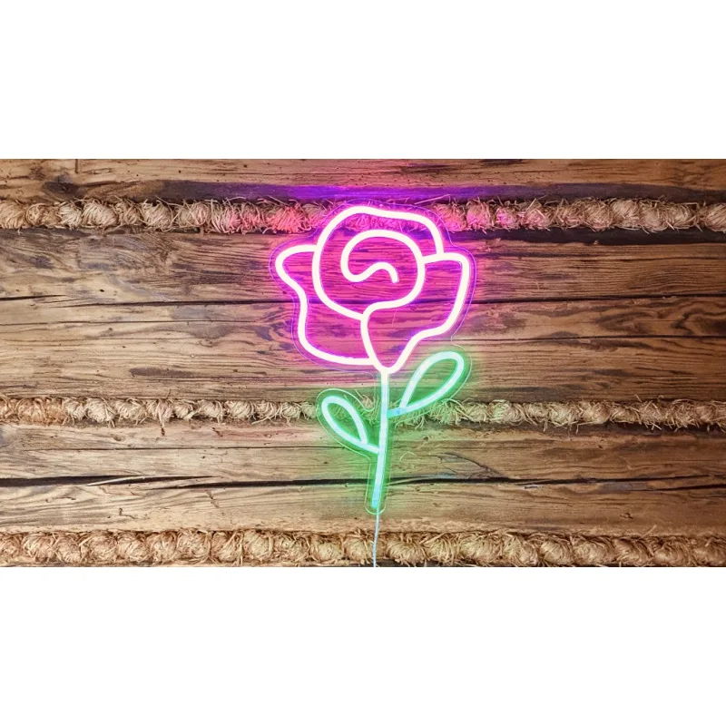 2Kids Toys LED NEON LIGHT lampička Ruža