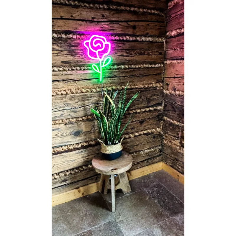 2Kids Toys LED NEON LIGHT lampička Ruža