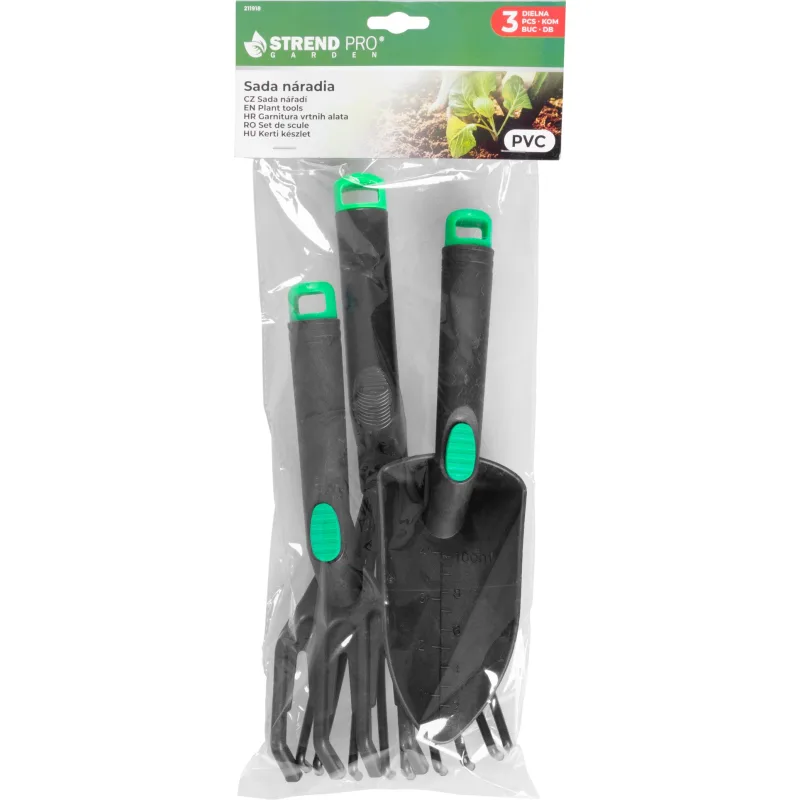 Sada náradia Strend Pro GS1490, záhradnícka, 3 dielna, plast